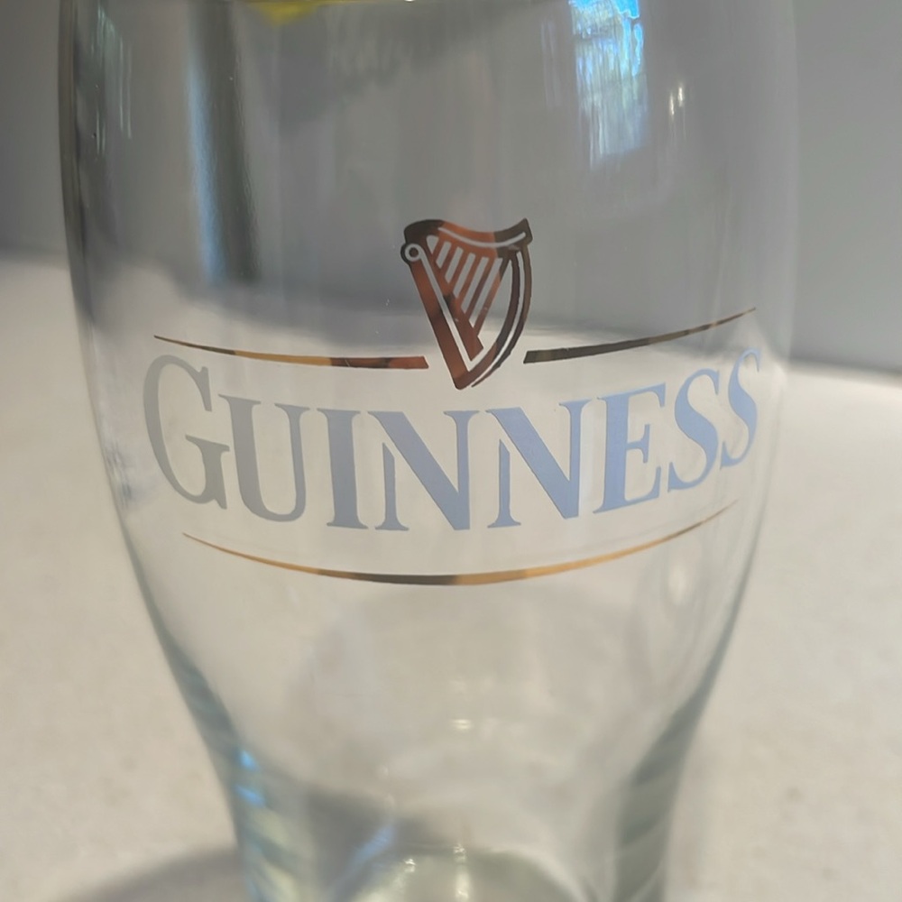 Guinness pint glasses